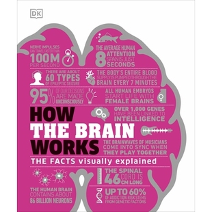 预订 How the Brain Works: The Facts Visually Explained 大脑如何运作: 9780241403372