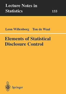 预订 Elements of Statistical Disclosure Control