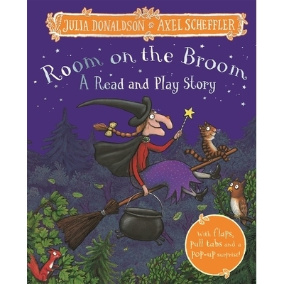预订 Room on the Broom: A Read and Play Story 《女巫扫帚上的房间》：一个边读边玩的故事: 9781035003433
