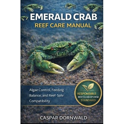 预订 Emerald Crab Reef Care Manual: Algae Control, Feeding Balance, and Reef-Safe Compatibility 9798246229071