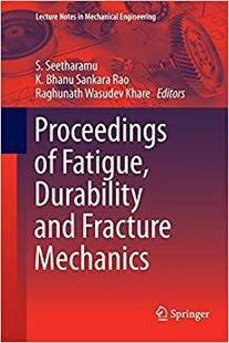 Mechanics Proceedings and Fracture Durability 預售 Fatigue
