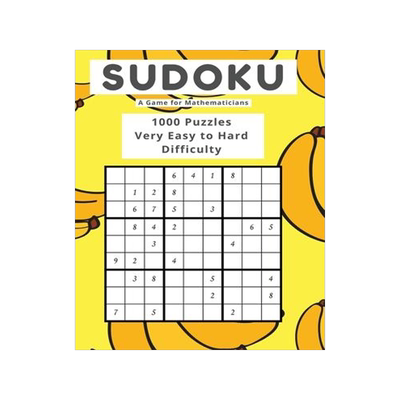 [预订]Sudoku A Game for Mathematicians 1000 Puzzles Very Easy to Hard Difficulty 9781088089026