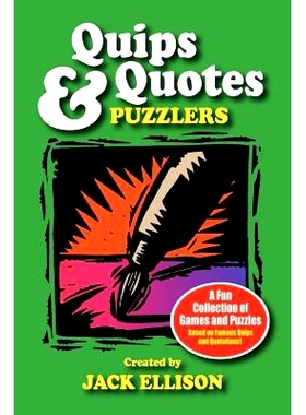 预订 Quips & Quotes Puzzlers: 9781410772121