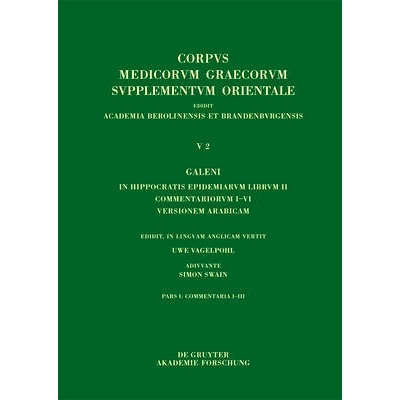 预订 Galeni In Hippocratis Epidemiarum librum II Commentariorum I-III versio Arabica: 9783110453485