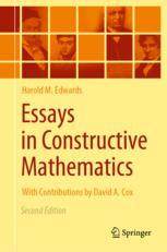 【预订】Essays in Constructive Mathematics 9783030985578
