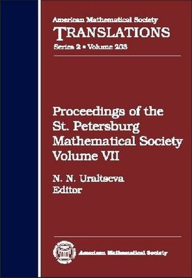 【预售】Proceedings of the St. Petersburg Mathematical Society Volume VII