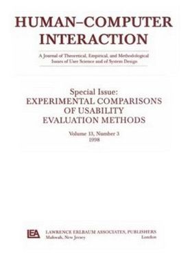 【预订】Experimental Comparisons of Usability Evaluation Methods