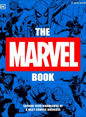 预售 DK漫威百科 新版 英文原版 精装 The Marvel Book New Edition: Expand Your Knowledge of the a Vast Comics Universe