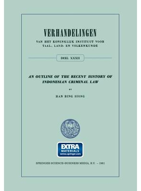 预订 An Outline of the Recent History of Indonesian Criminal Law: 9789401746687
