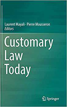【预售】Customary Law Today