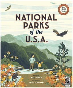 National USA 精装 the Parks Turnham插画 Chris 绘本 美国国家公园 英文原版