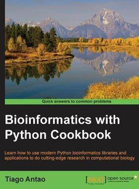 [预订]Bioinformatics with Python Cookbook 9781782175117