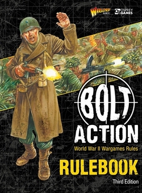 预订 Bolt Action: Third Edition: World War II Wargames Rules: Third Edition: World War II Wargames Rules 螺栓行动：第三