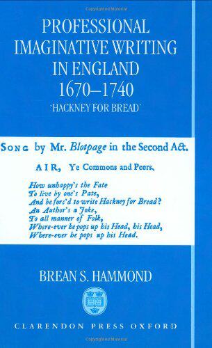 【预订】Professional Imaginative Writing in England, 1670-1740