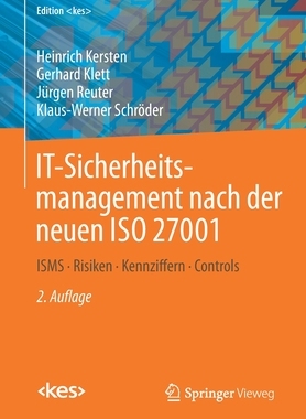预订 It-Sicherheitsmanagement Nach Der Neuen ISO 27001: Isms, Risiken, Kennziffern, Controls