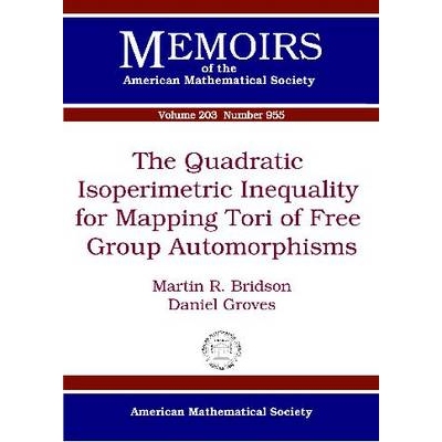 预订 The Quadratic Isoperimetric Inequality for Mapping Tori of Free Group Automorphisms 自由群自同构的圆环面映射用二次
