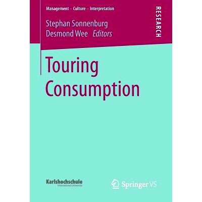 预订 Touring Consumption 旅游消费: 9783658100186