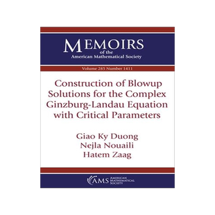 预订 Construction of Blowup Solutions for the Complex Ginzburg-Landau Equation with Critical Parameters