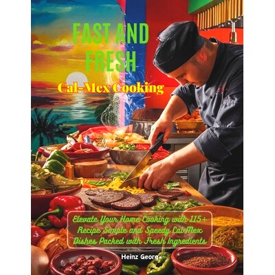 预订 Fast and Fresh Cal-Mex Cooking: Elevate Your Home Cooking with 115+ Recipe Simple and Speedy Cal-Mex Dishes Packed