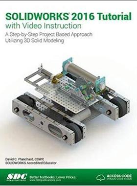 【预售】SOLIDWORKS 2016 Tutorial (Including unique access code)