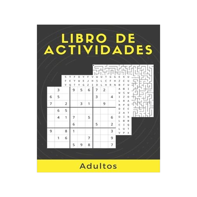 [预订]Libro De Actividades Adultos: Rompecabezas Para Adultos Letra Grande Con Soluciones...Sudoku, laberi 9798643829096