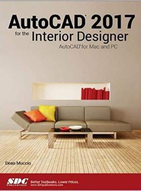 【预售】AutoCAD 2017 for the Interior Designer
