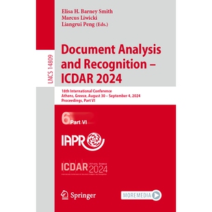 and 30–September August International Document Analysis Conference ICDAR Recognition Greece 预订 2024 Athens 18th