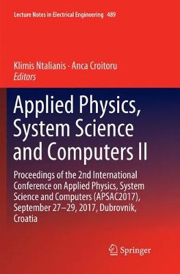 【预订】Applied Physics, System Science and Computers II: Proceedings of the 2nd International Conference on Appli...