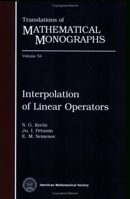 【预售】Interpolation of Linear Operators