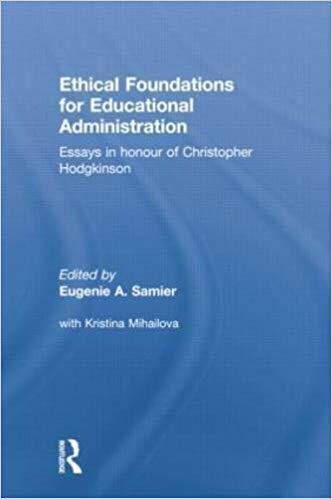 【预售】Ethical Foundations for Educational Administration