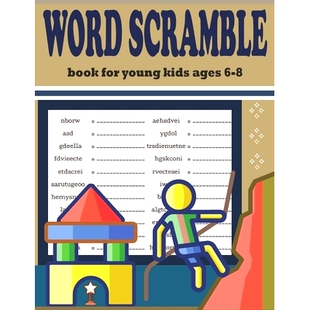 Game Scramble young for 预订 ages Sharpening For Mind book 9798870695334 Kids kids Word