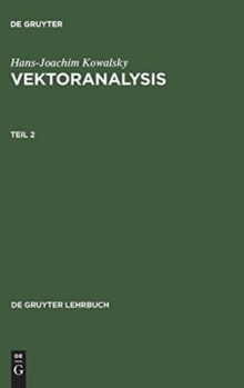 【预订】Kowalsky: Vektoranalysis 2 Lg