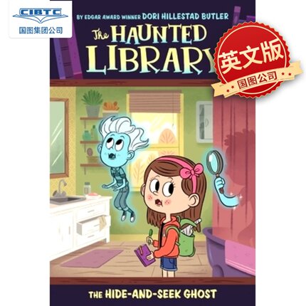 现货 幽灵捉迷藏 The Haunted Library系列8 英文原版 Dori Hillestad Butler 儿童桥梁章节书 The Hide-and-Seek Ghost