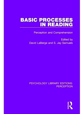 预订 Basic Processes in Reading: Perception and Comprehension: 9781138205208