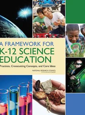 【预售】A Framework for K-12 Science Education: Practices, Crosscutting Concepts, and Core Ideas