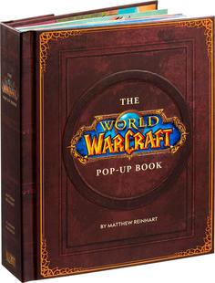 预订 英文原版 魔兽世界立体书 暴雪Blizzard官方出品 The World of Warcraft Pop-Up Book 游戏周边 3D纸雕创意书 全彩大开本