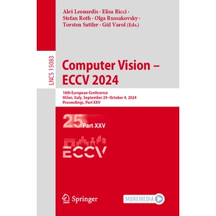 29–October Vision 2024 ECCV 预订 European September Italy – Milan Conference Proceedings 18th Computer