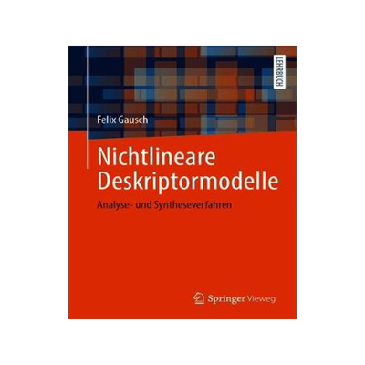 预订 Nichtlineare Deskriptormodelle: Analyse- Und Syntheseverfahren