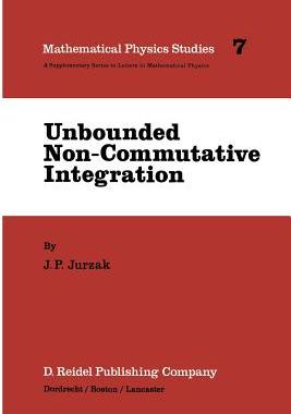 预订 Unbounded Non-Commutative Integration