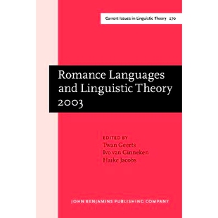 and November 20–22 Papers Romance Languages from Theory Linguistic Nijmegen 预订 2003 Going Selected