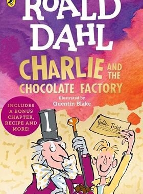 现货查理和巧克力工厂 2022新版 罗尔德·达尔 Roald Dahl 英文原版 儿童经典文学 Charlie and the Chocolate Factory