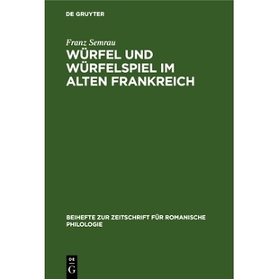 Würfelspiel und alten 9783112323892 预订 Frankreich Würfel