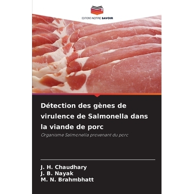 预订 Détection des gènes de virulence de Salmonella dans la viande de porc: 9786209452482