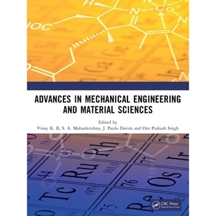 预订 Advances in Mechanical Engineering and Material Sciences: 9781041209706
