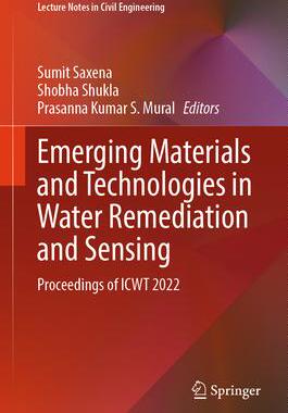 [预订]Emerging Materials and Technologies in Water Remediation and Sensing 9789819967612