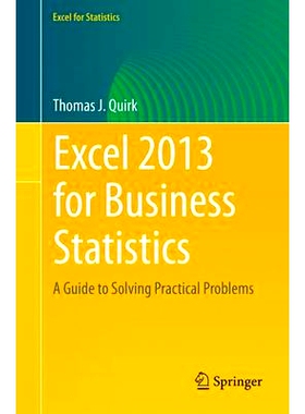 预订 Excel 2013 for Business Statistics: A Guide to Solving Practical Business Problems: 9783319119816