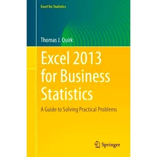 预订 Excel 2013 for Business Statistics: A Guide to Solving Practical Business Problems: 9783319119816