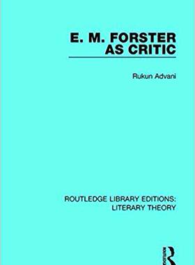 【预售】E. M. Forster as Critic