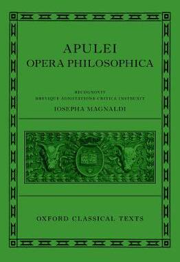 【预订】Apuleius: Philosophical Works (Apulei Opera Philosophica)