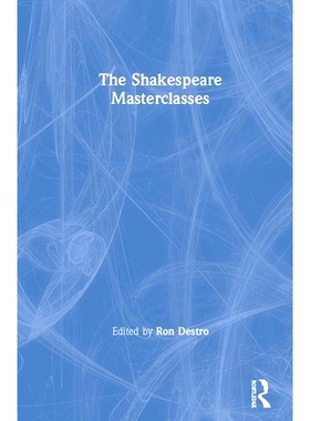 预订 The Shakespeare Masterclasses 莎士比亚大师班: 9780367355104